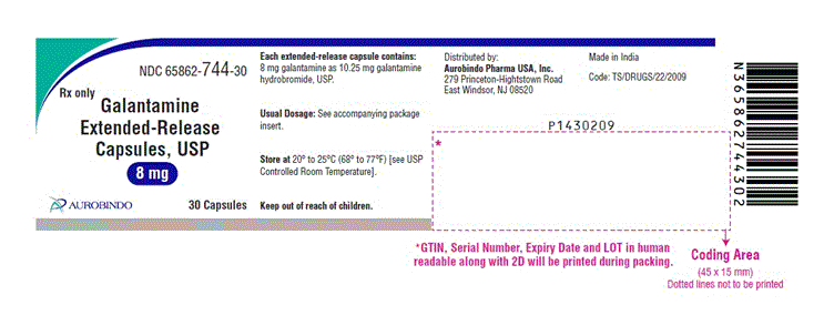 Galantamine 8 mg extended-relase capsules, 30st